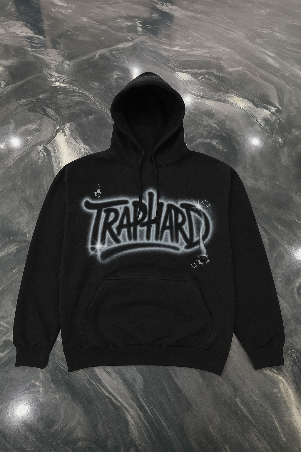 TRAPHARD GUNSMOKE  HOODIE