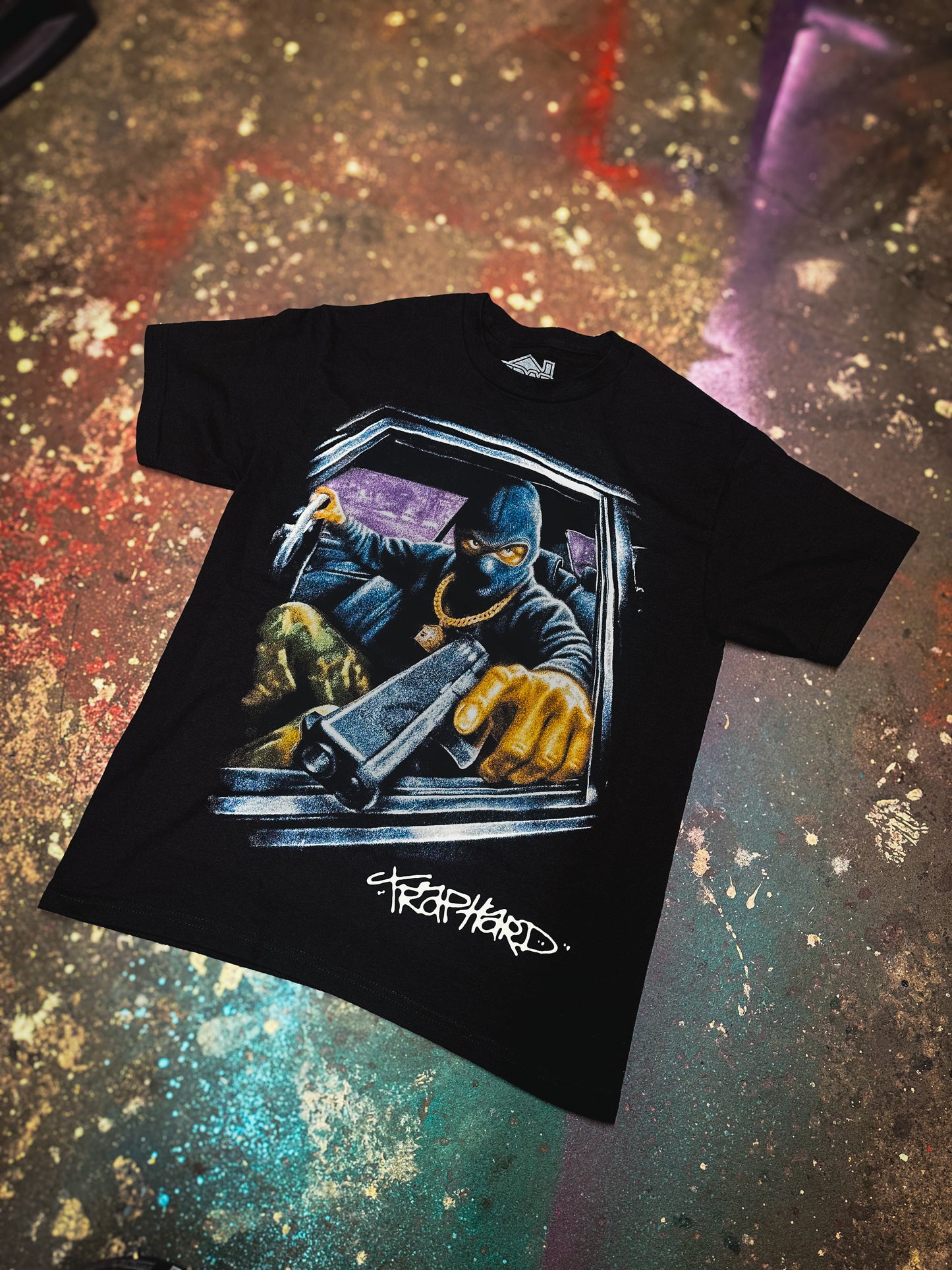 "RISKITALL"TEE